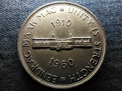 Dél-Afrikai Köztársaság 50 éve egyesült Dél-Afrika .500 ezüst 5 Shilling 1960 (id65335)