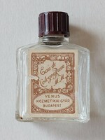 Régi parfümös üveg Venus M.M. címkés retro kölnis palack