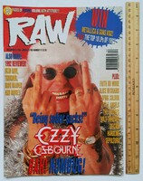 Raw magazine 92/12/23 ozzy skid row sepultura stooges deicide megadeth kyuss bolt-thrower r hot chili