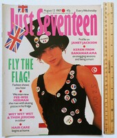 Just Seventeen magazin 87/8/12 Wet Wet Then Jerico Janet Jackson Bananarama Pee-Wee Herman