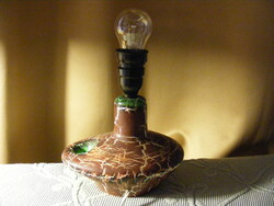 Retro handicraft ceramic table lamp