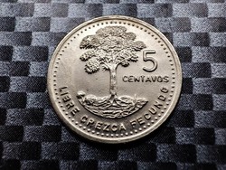 Guatemala 5 centavo, 1988