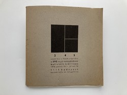 Exhibition catalog of the Bme Department of Drawing and Design from 1978