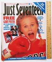 Just Seventeen magazin 87/2/25 Curiosity Killed Cat Pepsi Shirlie Rob Lowe Eighth Wonder Don Johnson