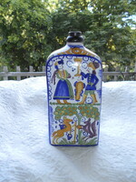Habán ceramic butella-beautiful hand-painted ceramics