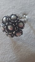 Antique silver ring, excellent goldsmith's work!