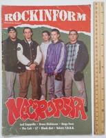 Rockinform magazine #29 1995 necropsia black-out l7 necropsia dickinson led zep takáts cult big fero