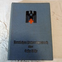 Német háborús elsősegély oktatókönyv 1939
