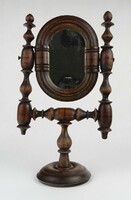 1N216 antique small shaving mirror vanity mirror 33.5 Cm