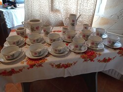 Alföldi peony tea and coffee set 18 pcs