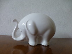 Art deco fehér elefánt