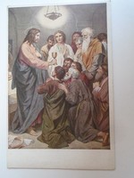 D196209 Jézus és az apostolok  -1910k régi képeslap