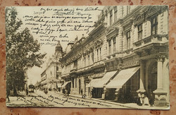 Szeged Széchenyi square postcard from 1912