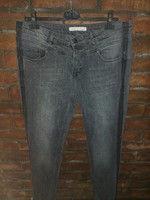 Newport slim gray distressed women's jeans uk18