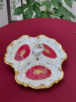Reichenbach porcelán osztott, fogós kínáló