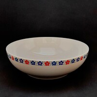 Alföldi porcelain bowl with canteen pattern