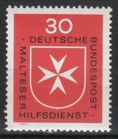 Postatiszta Bundes 0204 Mi 600       0,60 Euró
