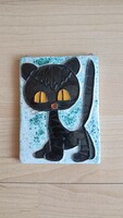 Retro craftsman company ceramic image cat