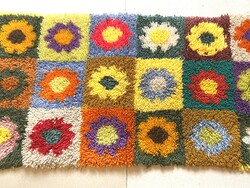 Cheerful colored needlework tapestry 90 x 50 cm