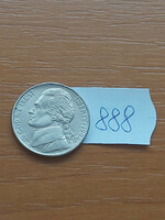 USA 5 cents 1994 p, jefferson 888.