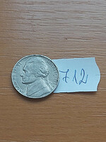 Usa 5 cents 1981 p, jefferson 712.