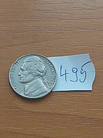 USA 5 Cents 1973 Jefferson 495.