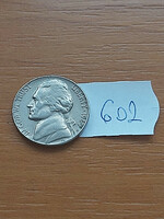 USA 5 cents 1969 d, jefferson 602.