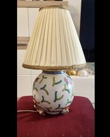 Herendi porcelán Poisson mintás lámpa, ernyővel Árengedménnyel.