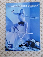 Retro régi képeslap levelező lap - Free Boomerang Cards - Nivea for men reklám