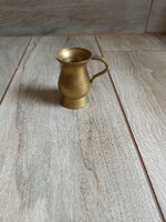 Old small copper jug/cup (6x4 cm)
