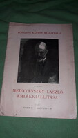 1952. Pogány ö. Memorial exhibition of László Gáborné Mednyánszky catalog book by pictures forum