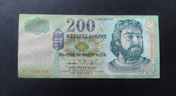 200 Forint 2006, FC - sorozat, VF+ (1.)