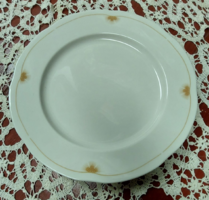 Marked Zsolnay porcelain flat plate, limited edition decorated with a children's pattern