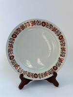 Alföldi Népi - Virágos porcelán lapostányér 24 cm