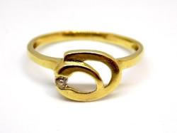 Stoned gold ring (zal-au117918)