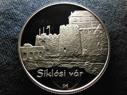 Siklósi vár .925 ezüst 5000 Forint 2008 BP PP (id66085)