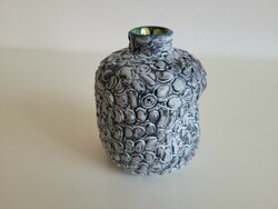 Old retro industrial art ceramic vase King Karol