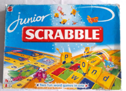 Régi Junior Scrabble társasjáték