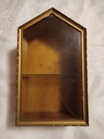 Old wall display case