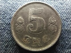 Denmark x. Keresztély (1912-1947) 5 coins 1918 vbp (id64368)