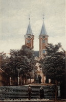 Máriagyüd ( Mária Gzüd) Bucsujáró templom - Antik  fotó képeslap  1927