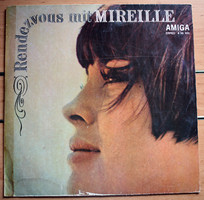 Retro LP Mireille Mathieu nagylemez hanglemez vinyl