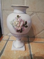 Flora gouda Italian white rose small vase