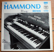 Retro LP The Hammond Brothers nagylemez hanglemez vinyl