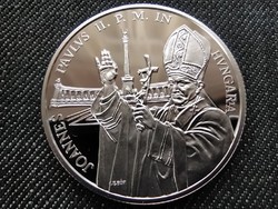 II. Pope János Pál's visit to Hungary and Russia .900 Silver 500 forints 1991 bp pp (id34795)