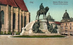 225 --- Running postcard Cluj 1928