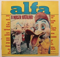IPM Junior  ALFA magazin 1988 április - képregény - RETRÓ