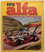 IPM Junior  ALFA magazin 1983 február - képregény - RETRÓ - KORAI!