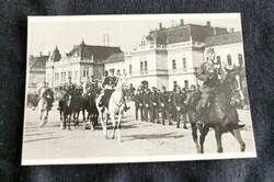 ERDÉLY FELSZABADULÁSA 1940 CLUJ Kolozsvár bevonulás korabeli képeslap Horthy Miklós kormányzó