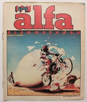 IPM Junior  ALFA magazin 1983 december - képregény - RETRÓ - KORAI!